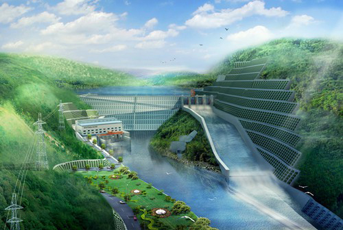 平阳老挝南塔河1号水电站项目
